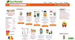 Desktop Screenshot of casaplantelor.ro